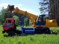Экскаватор UDS 114 на шасси КАМАЗ 53228