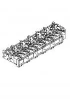 Головка блока цилиндров 32B01-06050 для экскаватора Hyundai R170W7