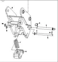 Быстросъем (квик каплер) Hidromek 102S/102B
